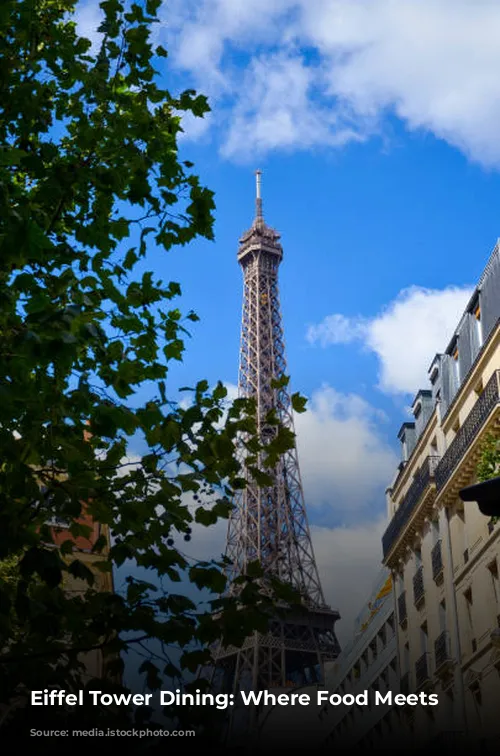 Eiffel Tower Dining: Where Food Meets Views