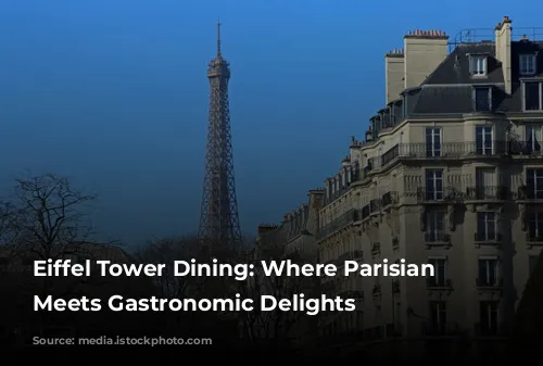 Eiffel Tower Dining: Where Parisian Flair Meets Gastronomic Delights