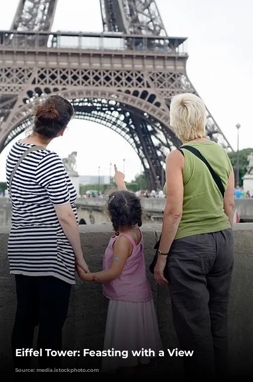 Eiffel Tower: Feasting with a View