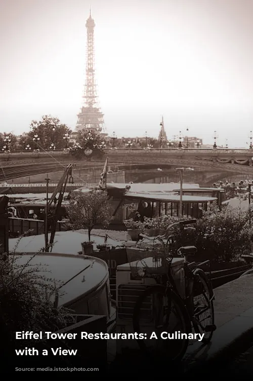 Eiffel Tower Restaurants: A Culinary Journey with a View