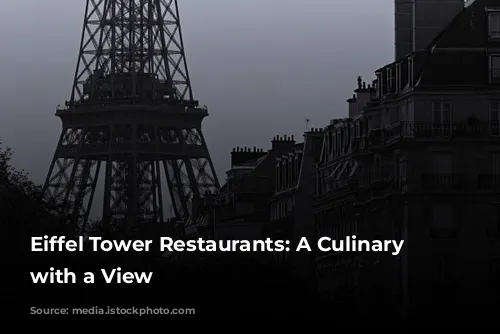 Eiffel Tower Restaurants: A Culinary Journey with a View