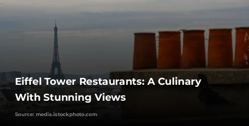 Eiffel Tower Restaurants: A Culinary Journey With Stunning Views