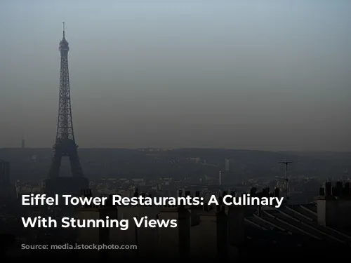 Eiffel Tower Restaurants: A Culinary Journey With Stunning Views