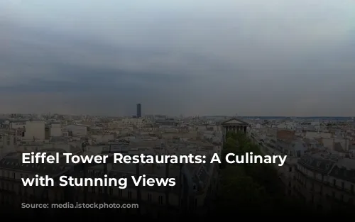 Eiffel Tower Restaurants: A Culinary Journey with Stunning Views