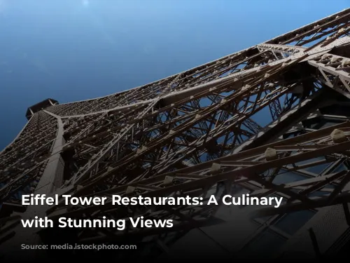 Eiffel Tower Restaurants: A Culinary Journey with Stunning Views