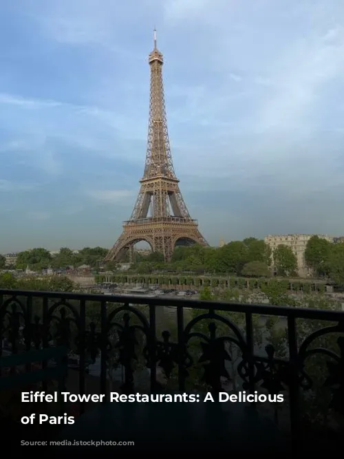 Eiffel Tower Restaurants: A Delicious View of Paris