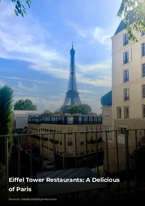 Eiffel Tower Restaurants: A Delicious View of Paris