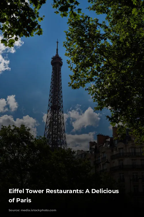 Eiffel Tower Restaurants: A Delicious View of Paris