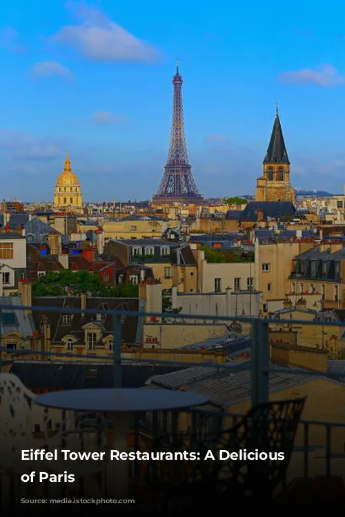 Eiffel Tower Restaurants: A Delicious View of Paris