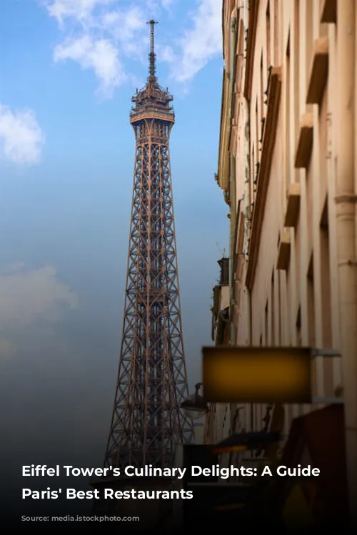 Eiffel Tower's Culinary Delights: A Guide to Paris' Best Restaurants