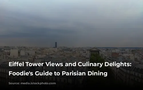 Eiffel Tower Views and Culinary Delights: A Foodie's Guide to Parisian Dining