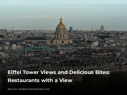 Eiffel Tower Views and Delicious Bites: Parisian Restaurants with a View