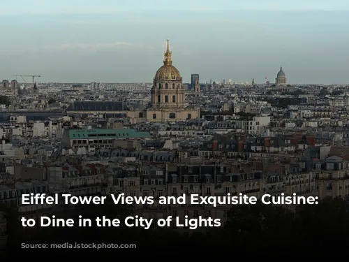 Eiffel Tower Views and Exquisite Cuisine: Where to Dine in the City of Lights