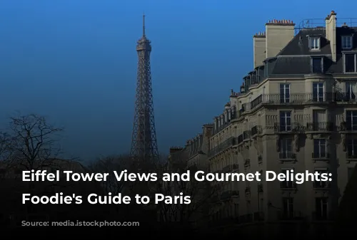 Eiffel Tower Views and Gourmet Delights: A Foodie's Guide to Paris