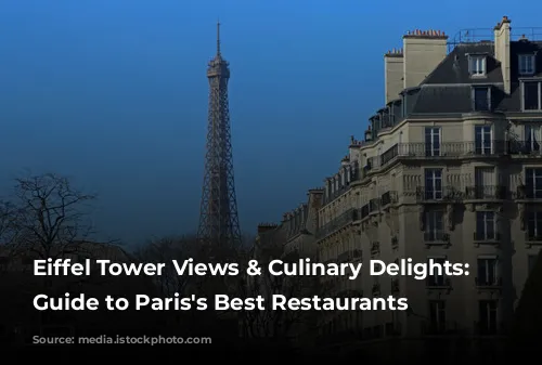 Eiffel Tower Views & Culinary Delights: A Guide to Paris's Best Restaurants