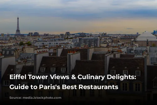 Eiffel Tower Views & Culinary Delights: A Guide to Paris's Best Restaurants