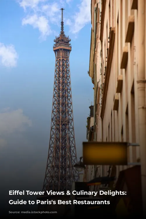 Eiffel Tower Views & Culinary Delights: A Guide to Paris's Best Restaurants