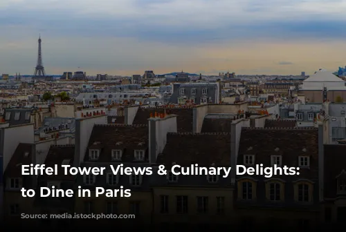 Eiffel Tower Views & Culinary Delights: Where to Dine in Paris