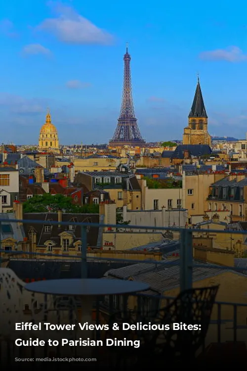 Eiffel Tower Views & Delicious Bites: Your Guide to Parisian Dining