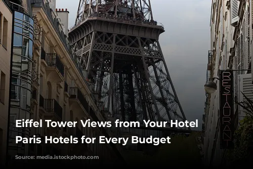 Eiffel Tower Views from Your Hotel Window: Paris Hotels for Every Budget