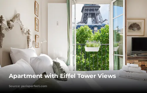 Apartment with Eiffel Tower Views