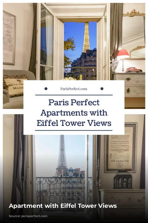 Apartment with Eiffel Tower Views