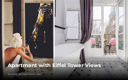 Apartment with Eiffel Tower Views