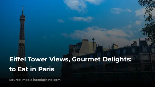 Eiffel Tower Views, Gourmet Delights: Where to Eat in Paris