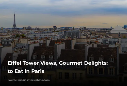 Eiffel Tower Views, Gourmet Delights: Where to Eat in Paris