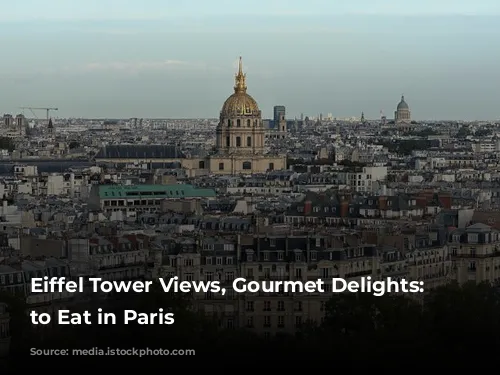 Eiffel Tower Views, Gourmet Delights: Where to Eat in Paris