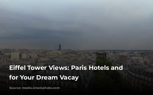 Eiffel Tower Views: Paris Hotels and Airbnbs for Your Dream Vacay