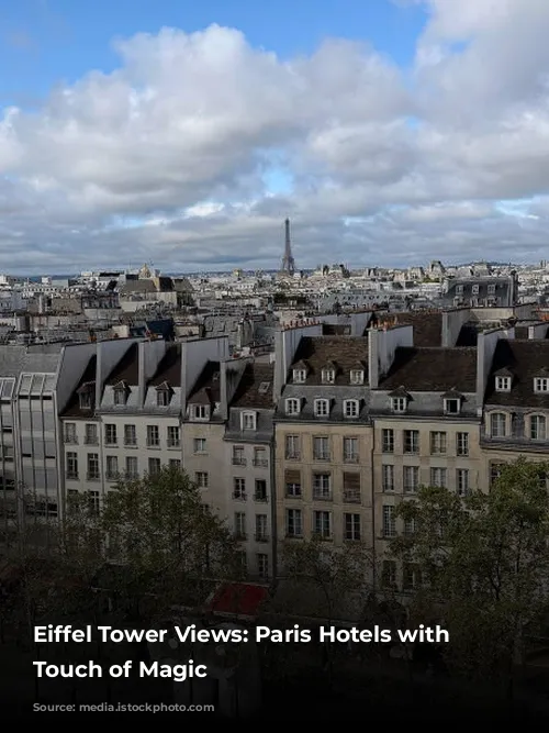 Eiffel Tower Views: Paris Hotels with a Touch of Magic