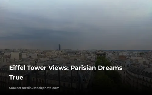 Eiffel Tower Views: Parisian Dreams Come True