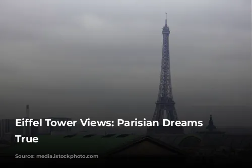 Eiffel Tower Views: Parisian Dreams Come True