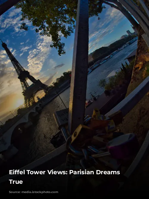 Eiffel Tower Views: Parisian Dreams Come True