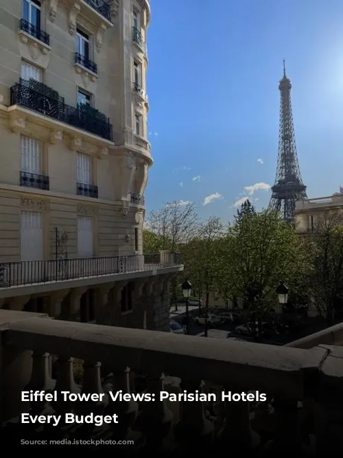 Eiffel Tower Views: Parisian Hotels for Every Budget