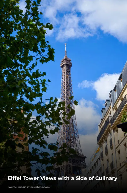 Eiffel Tower Views with a Side of Culinary Delight