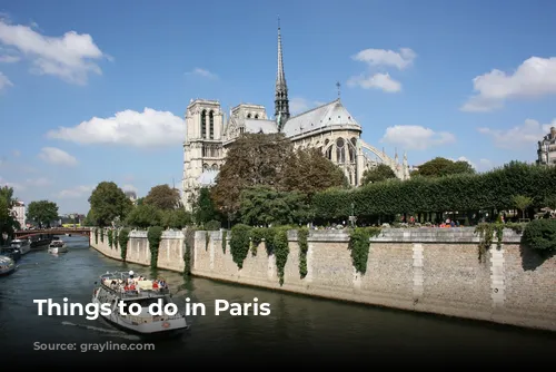 Things to do in Paris