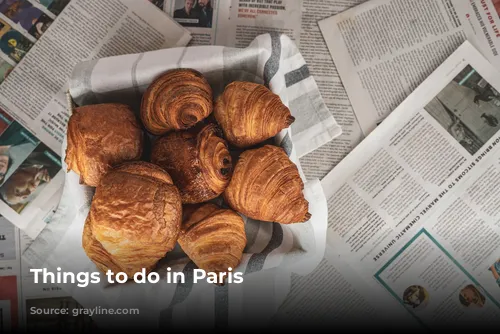 Things to do in Paris