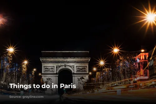 Things to do in Paris