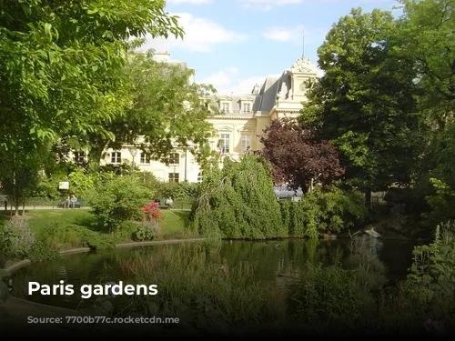 Paris gardens