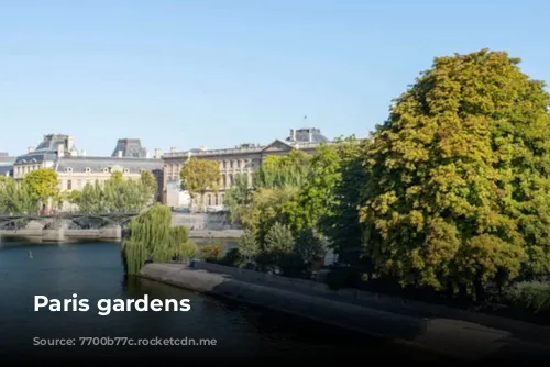 Paris gardens