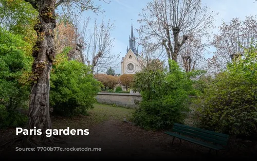 Paris gardens