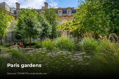 Paris gardens