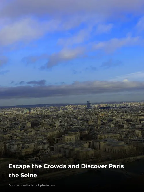 Escape the Crowds and Discover Paris from the Seine