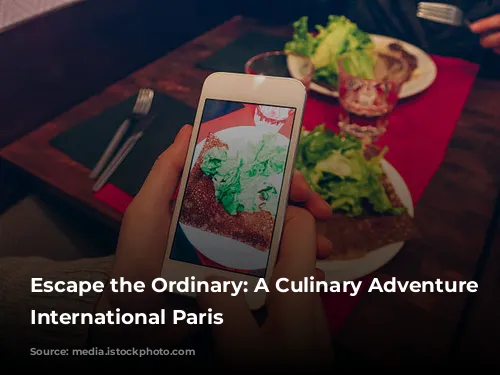 Escape the Ordinary: A Culinary Adventure Through International Paris