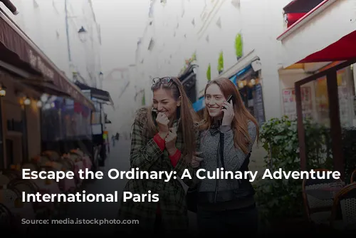 Escape the Ordinary: A Culinary Adventure Through International Paris