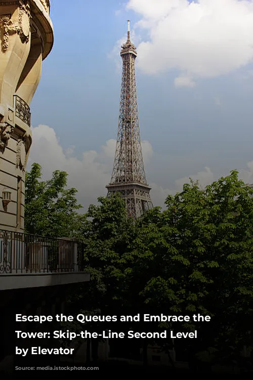 Escape the Queues and Embrace the Eiffel Tower: Skip-the-Line Second Level Access by Elevator