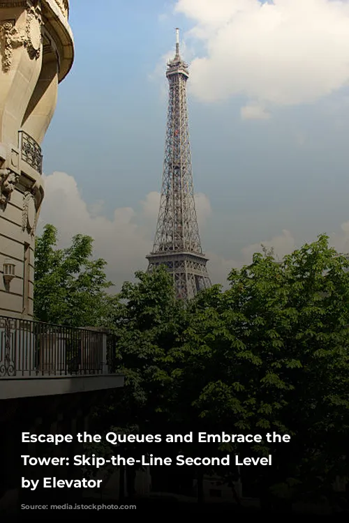 Escape the Queues and Embrace the Eiffel Tower: Skip-the-Line Second Level Access by Elevator