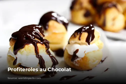 Profiteroles au Chocolat